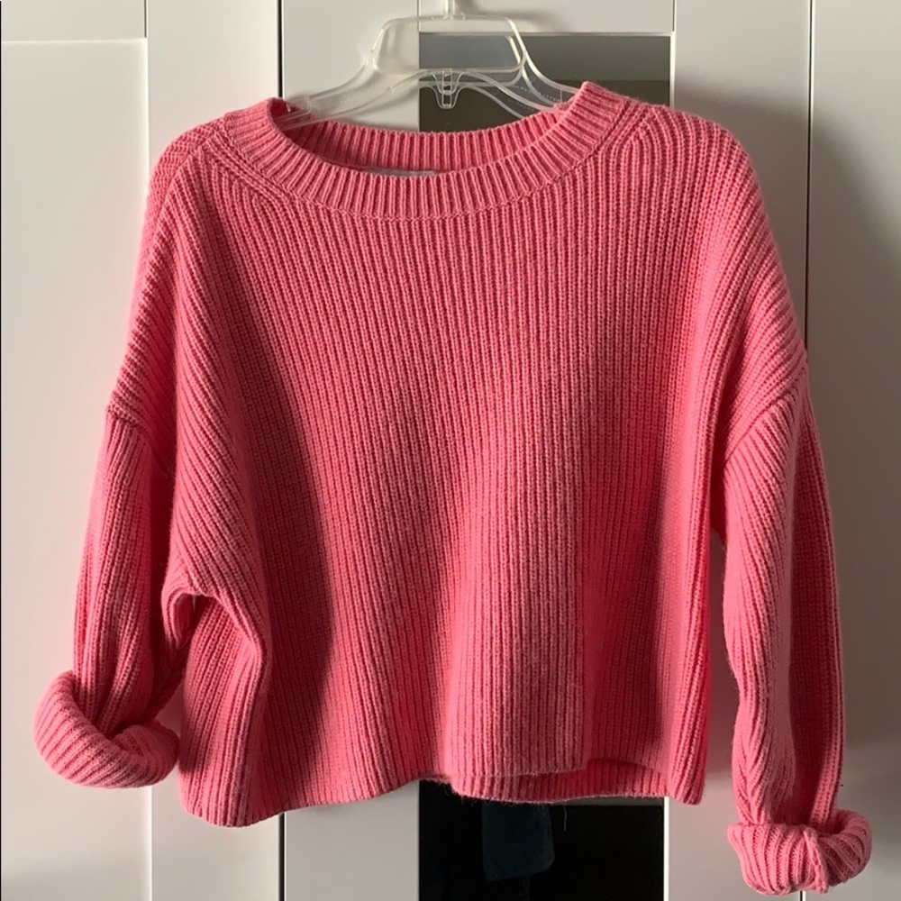 Pink andotherstories sweater